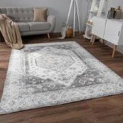 Laagpolig Vloerkleed - Cameris Vintage Design - Grijs - 200x280 cm