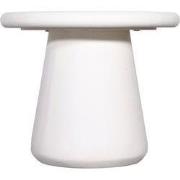 Salontafel Rond Beige - 50cm - Betonlook - Tafel Romy