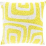 Unique Living - Sierkussen Dulce Lemon Yellow -45x45cm