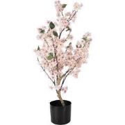 Clayre & Eef Kunst Kersenbloesem 30x30x90 cm Roze Kunststof