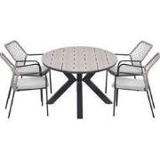 Garden Impressions Ross tuinset sand 5-delig - Tulli tuintafel 180x115...