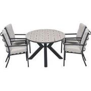 Garden Impressions Senja tuinset 5-delig sandstone - Tulli tuintafel 1...