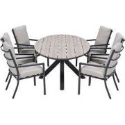 Garden Impressions Senja tuinset 7-delig sandstone - Tulli tuintafel 2...