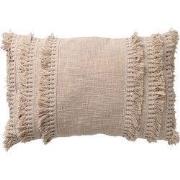 Dutch Decor FARA - kussenhoes 40x60 cm - 100% katoen - met franjes - P...