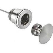 Afvoerplug Wastafel Clickwaste - 42 mm - Chroom