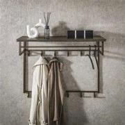 Hoyz Collection - Kapstok Ferro Hoog 12 Haken - Brons Antiek