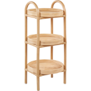 TROOLIE - Bijzettafel - Natuurlijk - Rotan