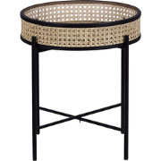 VIENNA - Bijzettafel - Natuurlijk - Metaal