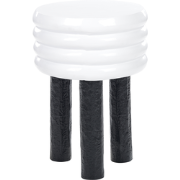 KIKIWA - Bijzettafel - Wit - Aluminium