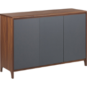 MEDFORT - Dressoir - Donkerbruin/Grijs - Vezelplaat