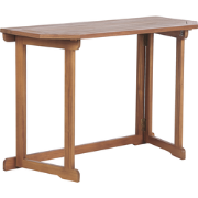 TREIA  - Tuintafel - Lichte houtkleur - 47 x 110 cm - Acaciahout