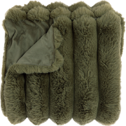 Unique Living - Plaid Liebe 150x200cm - Winter Green