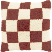 Unique Living - Sierkussen Check 53x53cm - Dove White