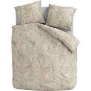 Zydante® Microvezel Dekbedovertrekset - 140x220 cm - Petal Lines - met...