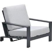Garden Impressions Coba verstelbare loungestoel donker grijs - valley ...