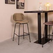 LABEL51 Barkruk Bello - Hunter - 46x53x105 cm