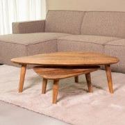 LABEL51 Salontafel Gregg - Naturel - 110x64x38 cm