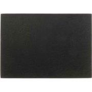 Unique Living | Placemat Ava | Rechthoekig | Polyester | Zwart | 30x43...