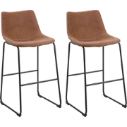 FRANKS - Barkruk - Goudbruin - Polyester