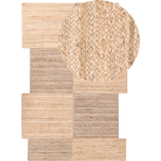 SANGLI - Vloerkleed - Beige - 200 x 300 cm - Jute