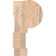 SANGLI - Vloerkleed - Beige - 80 x 300 cm - Jute