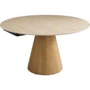 Ronde keramische tafel met verlengstukken LUMIO