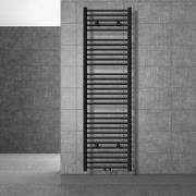 Design badkamerradiator Sahara elektrisch met wandthermostaatkraan 500...