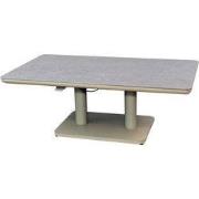 Sedalia verstelbare lounge tafel sunny creme