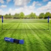 Badmintonnet incl. 3 shuttles 500x103x155 cm blauw polyethyleen