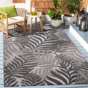 Floral Outdoor - Buitenkleed Tuin - Weerbestendig Vloerkleed - Grijs- ...