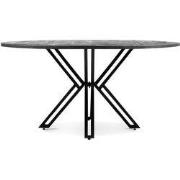 Benoa Yana Round Dining Table Black 130 cm