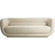 Light&living Bank 237x96x75 cm KIALY crème