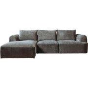 Tower living canterbury 2,5-ar + chaise l - Cement grey