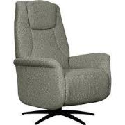 LABEL51 Elektrische Fauteuil Stockholm - Truffel grijs - Boucle - One ...
