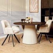 Starfurn Eettafel Madison Brown | 130 cm
