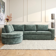 Starfurn MySofa Alma | Divan Links + 2,5 zits | Green