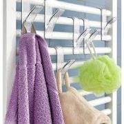 Handdoekhaak set 2 stuks Radiator Kunststof