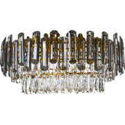 NERI - Kroonluchter - Zilver - Kristal