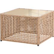 OMEGANA - Tuin salontafel - Beige - Veiligheidsglas