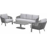 Garden Impressions Ryan loungeset 4-delig - taupe