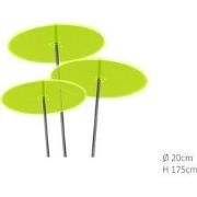 3 stuks! Zonnevangers Groen groot 175x20 cm Cazador Del Sol