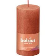 3 stuks - Stompkaars Earthy Orange 100/50 rustiek