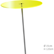 Zonnevanger 1 stuk Citroen geel medium 120x15 cm Cazador Del Sol