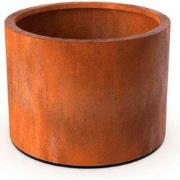 Ronda ronde plantenbakken Cortenstaal Lengte: 1200 Hoogte: 800