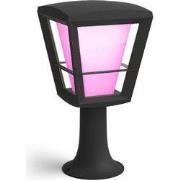 Hue Econic sokkellamp wit en gekleurd licht laag