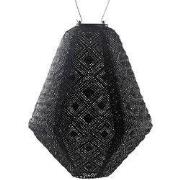 Can dia. 30 cm Mosaic zwart lampion