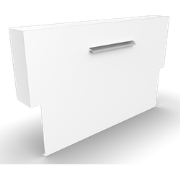 Cascadi Aluminium Watervalelement (op vijver) Lengte: 1250 Breedte: 25...