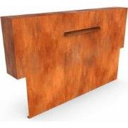 Cascadi Cortenstaal Watervalelement (op vijver) Lengte: 1250 Breedte: ...