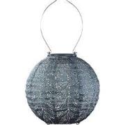 Solarlamp ro d20 cm folia grijs/blw