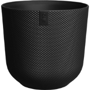 Jazz rond 19cm living black bloempot elho